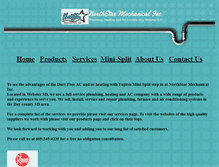 Tablet Screenshot of plumbingheatandac.com